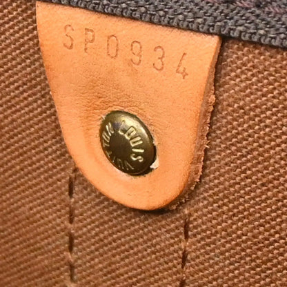 Louis Vuitton Keepall Monogram, Brown, Canvas, Travel Bag