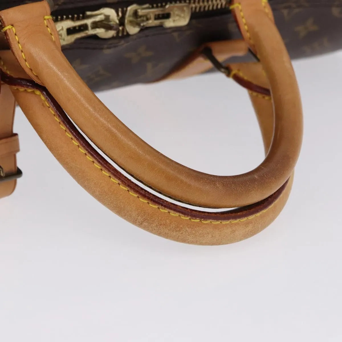 Louis Vuitton Keepall Bandoulière Monogram, Brown, Canvas, Travel Bag