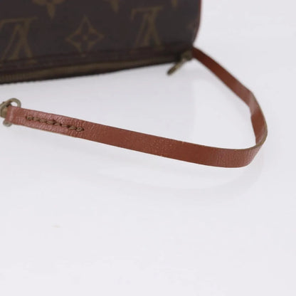 Louis Vuitton Papillon Pochette Monogram Canvas, Brown, Canvas, Clutch
