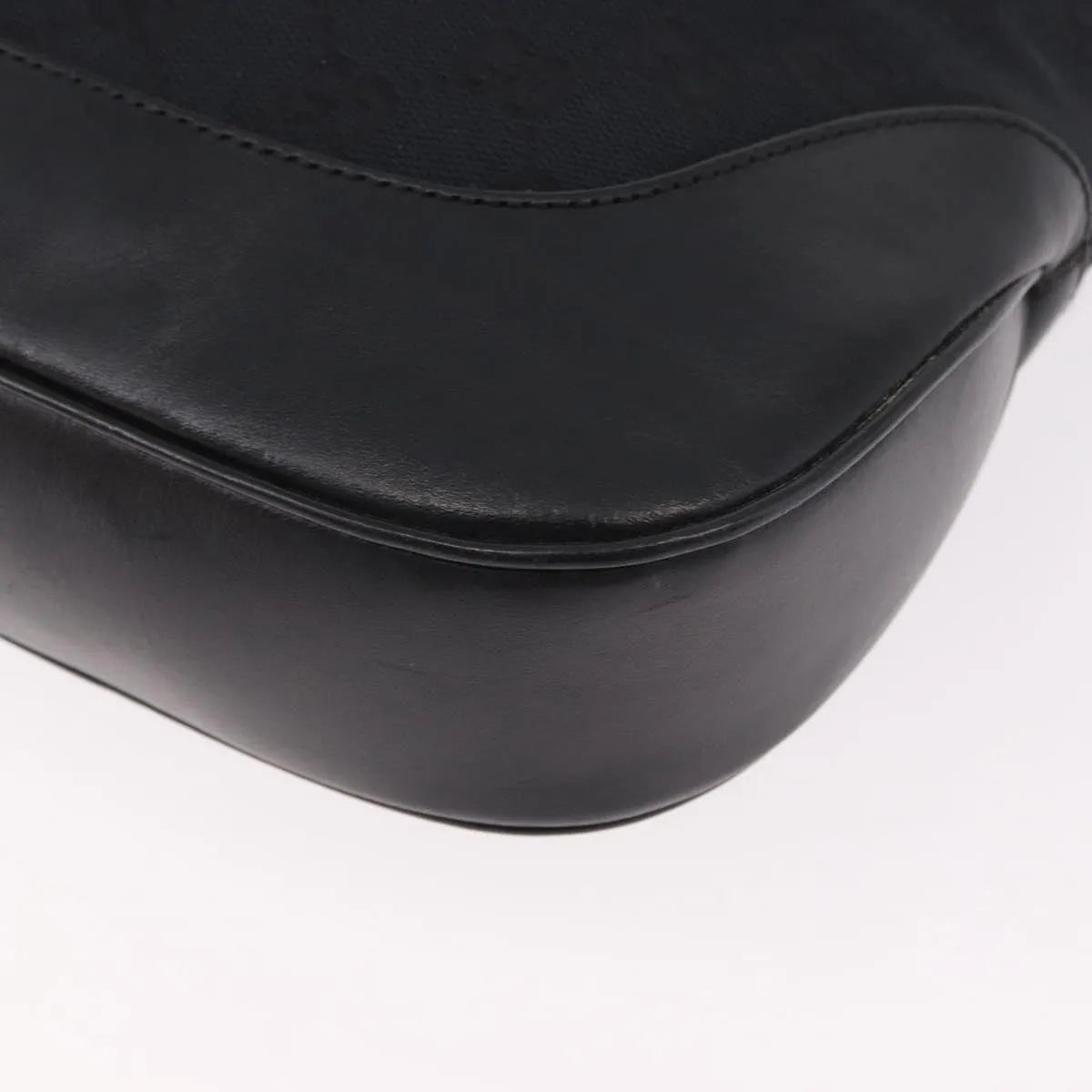 Gucci Vintage Jackie O Hobo Canvas and leather, Black, Canvas, Shoulder Bag