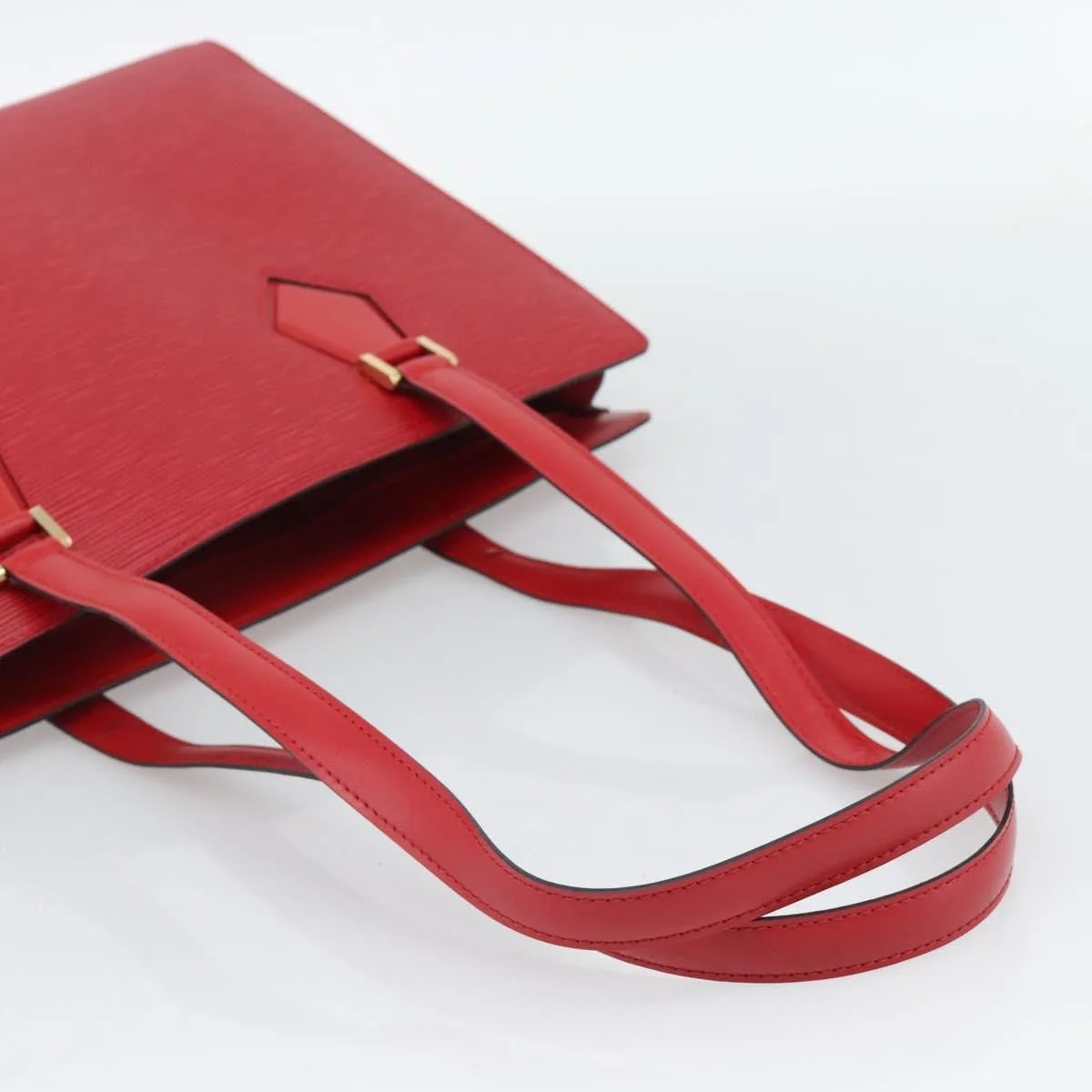 Louis Vuitton Duplex Epi Leather, Red, Leather, Shoulder Bag