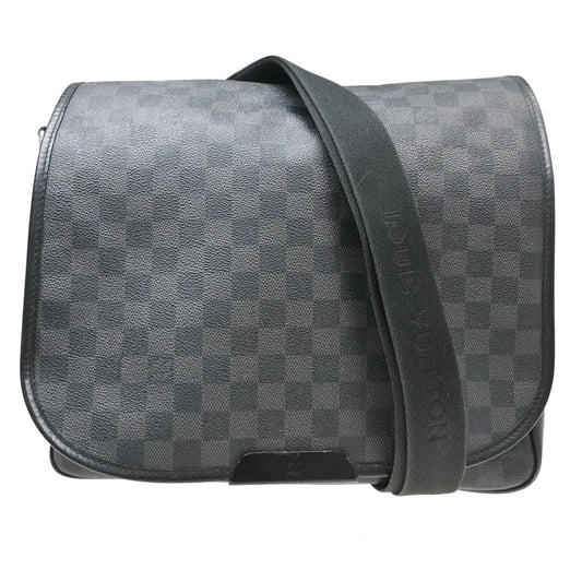 Louis Vuitton Daniel Messenger Damier Graphite, Black, Canvas, Shoulder Bag