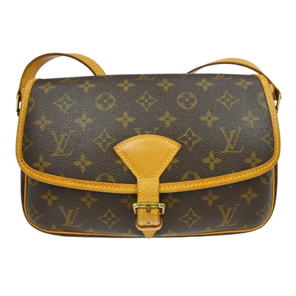 Louis Vuitton Sologne Monogram, Brown, Canvas, Shoulder Bag
