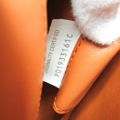 Bottega Veneta Mount Leather, Orange, Leather, Shoulder Bag