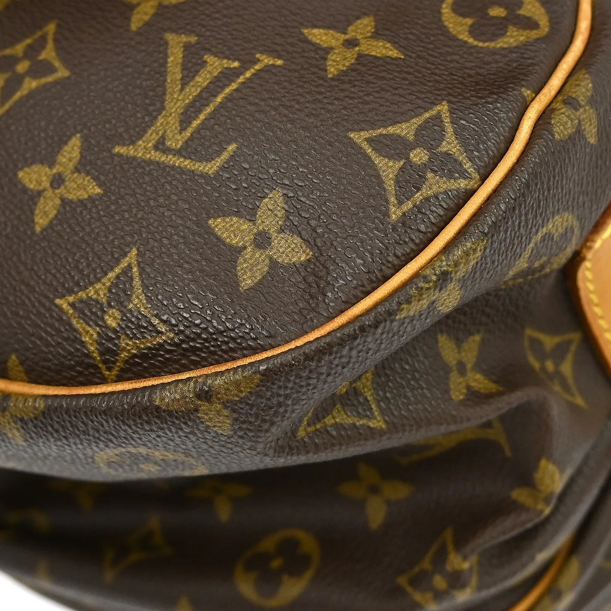 Louis Vuitton Saumur Monogram, Brown, Canvas, Shoulder Bag