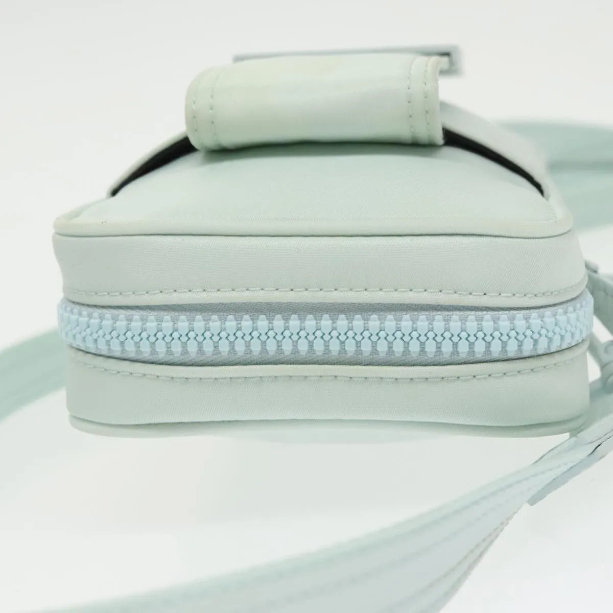 Fendi Crossbody Phone Holder Nylon, Blue, Nylon, Clutch