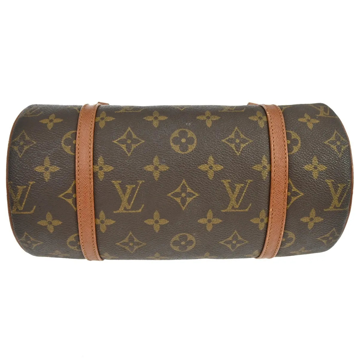 Louis Vuitton Papillon Monogram, Brown, Canvas, Handbag