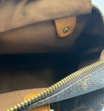 Louis Vuitton Speedy Monogram Canvas, Brown, Canvas, Handbag