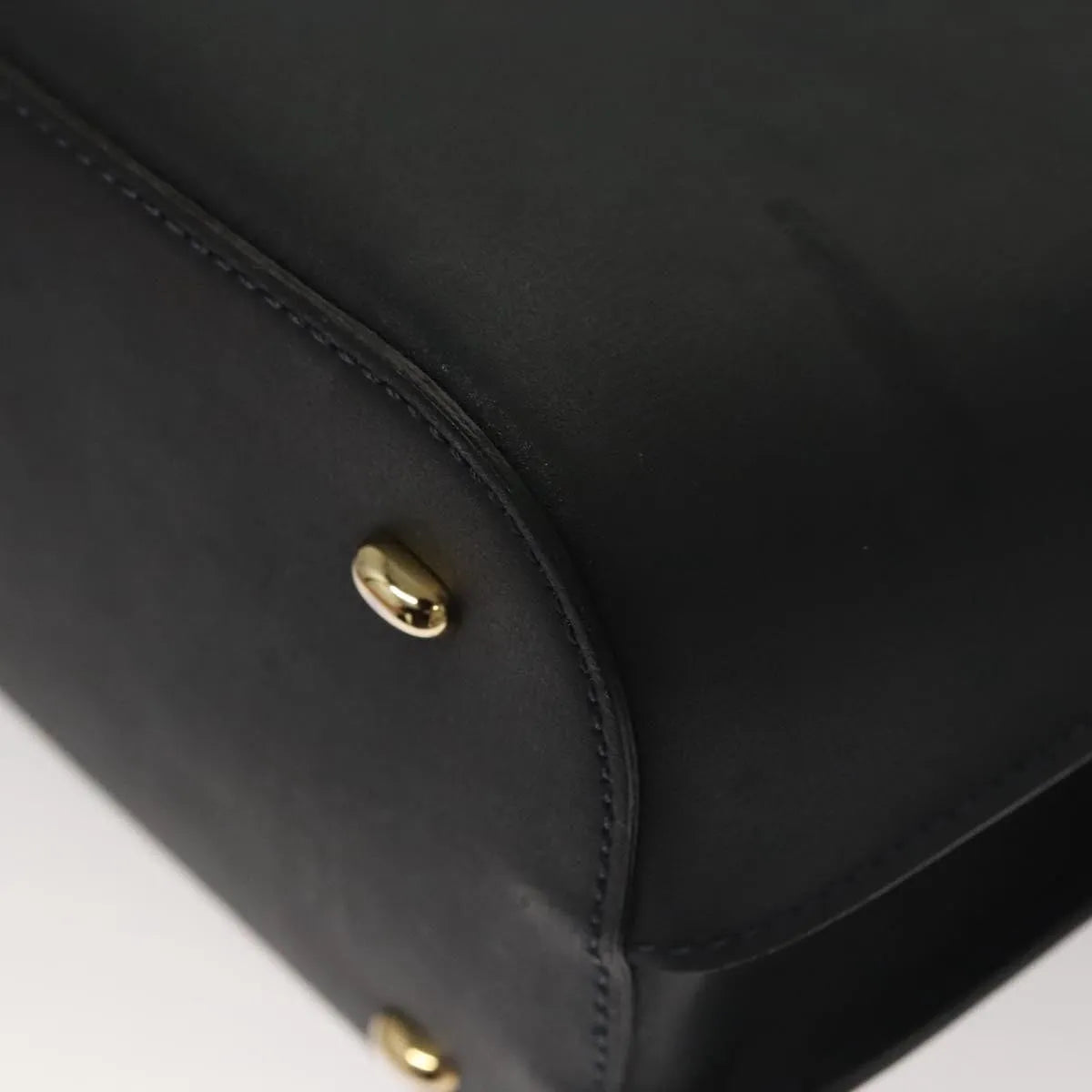 Celine vintage Leather, Navy, Leather, Handbag