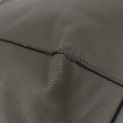 Celine Phantom Cabas Tote Leather, Gray, Leather, Tote Bag