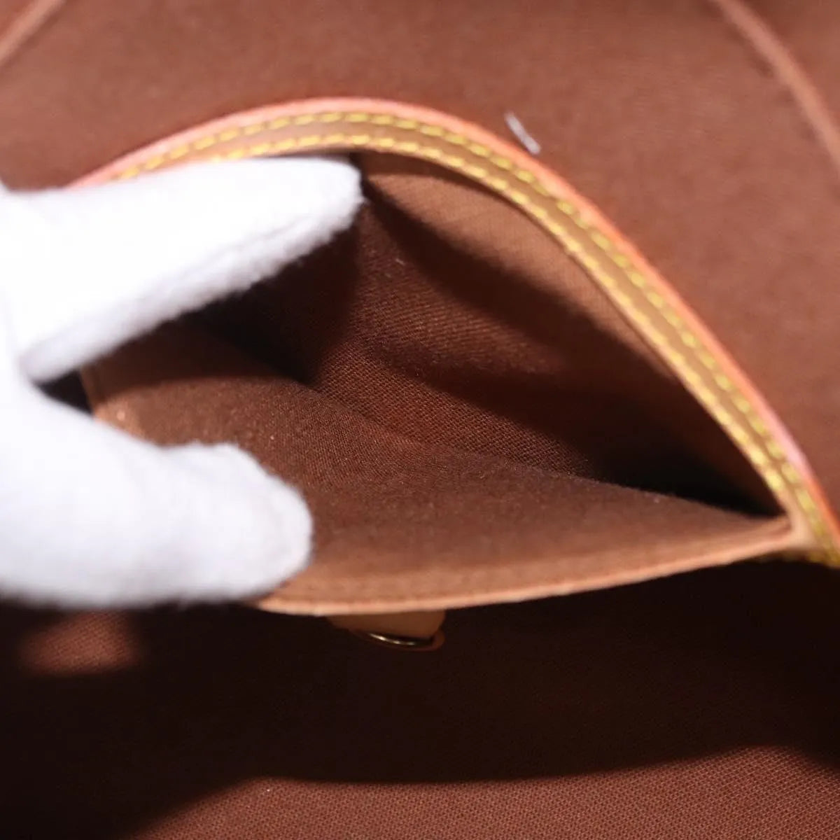Louis Vuitton Ellipse Monogram, Brown, Canvas, Handbag