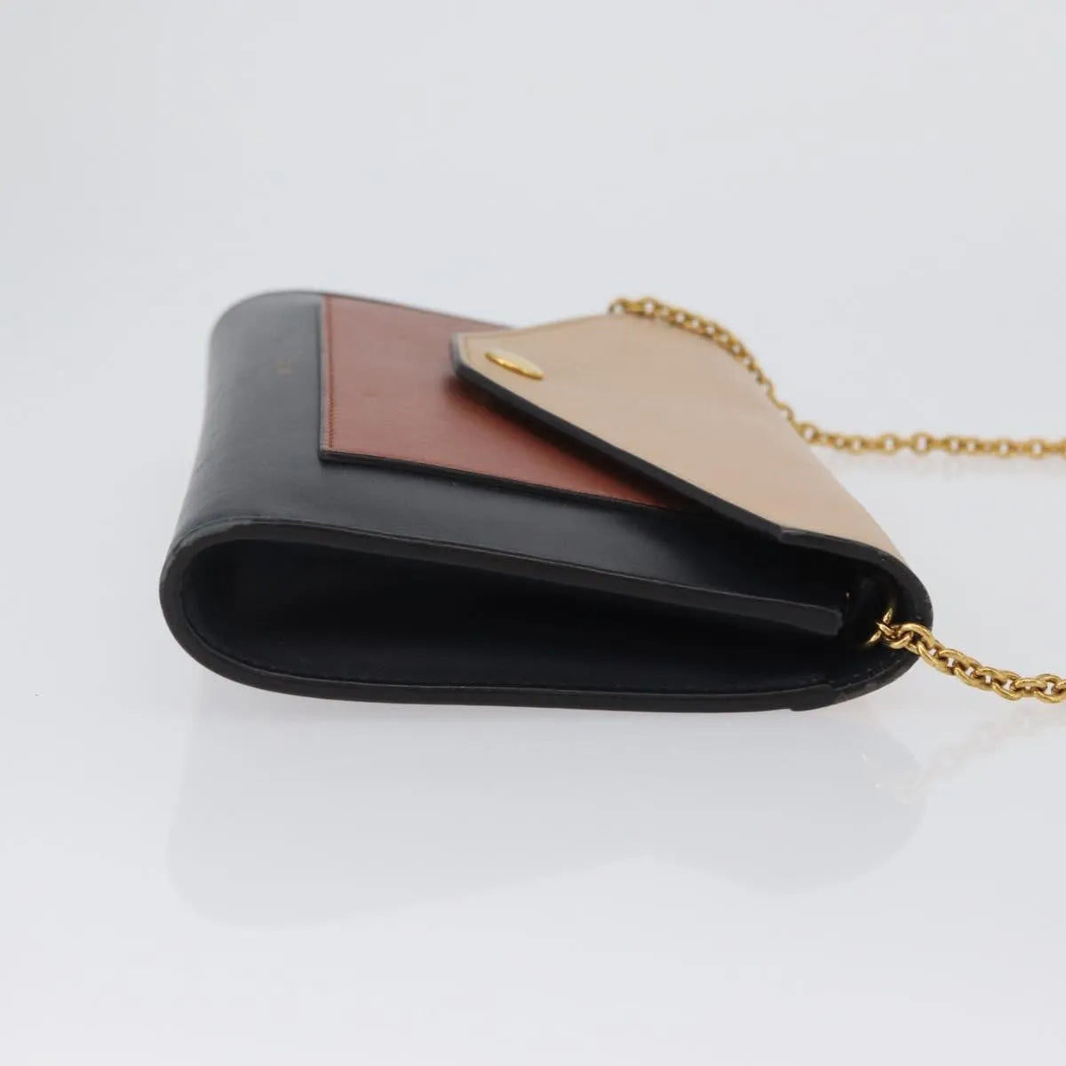 Celine Pocket Envelope Leather, Multicolour, Leather, Shoulder Bag