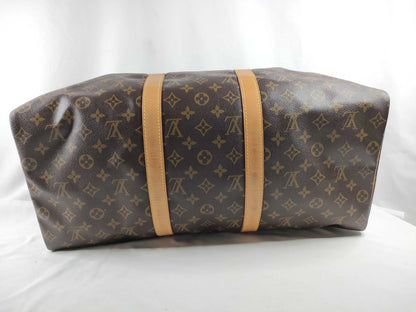 Louis Vuitton Keepall Monogram Canvas, Brown, Canvas, Travel Bag