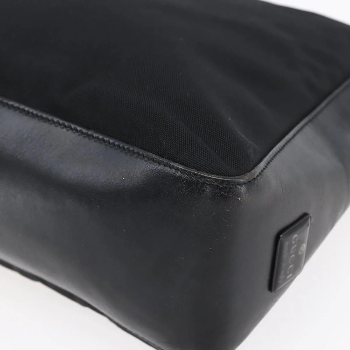 Gucci Vintage GG Canvas, Black, Canvas, Shoulder Bag
