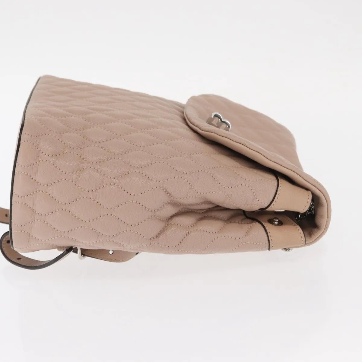 Bally Vintage Leather, Pink, Leather, Backpack