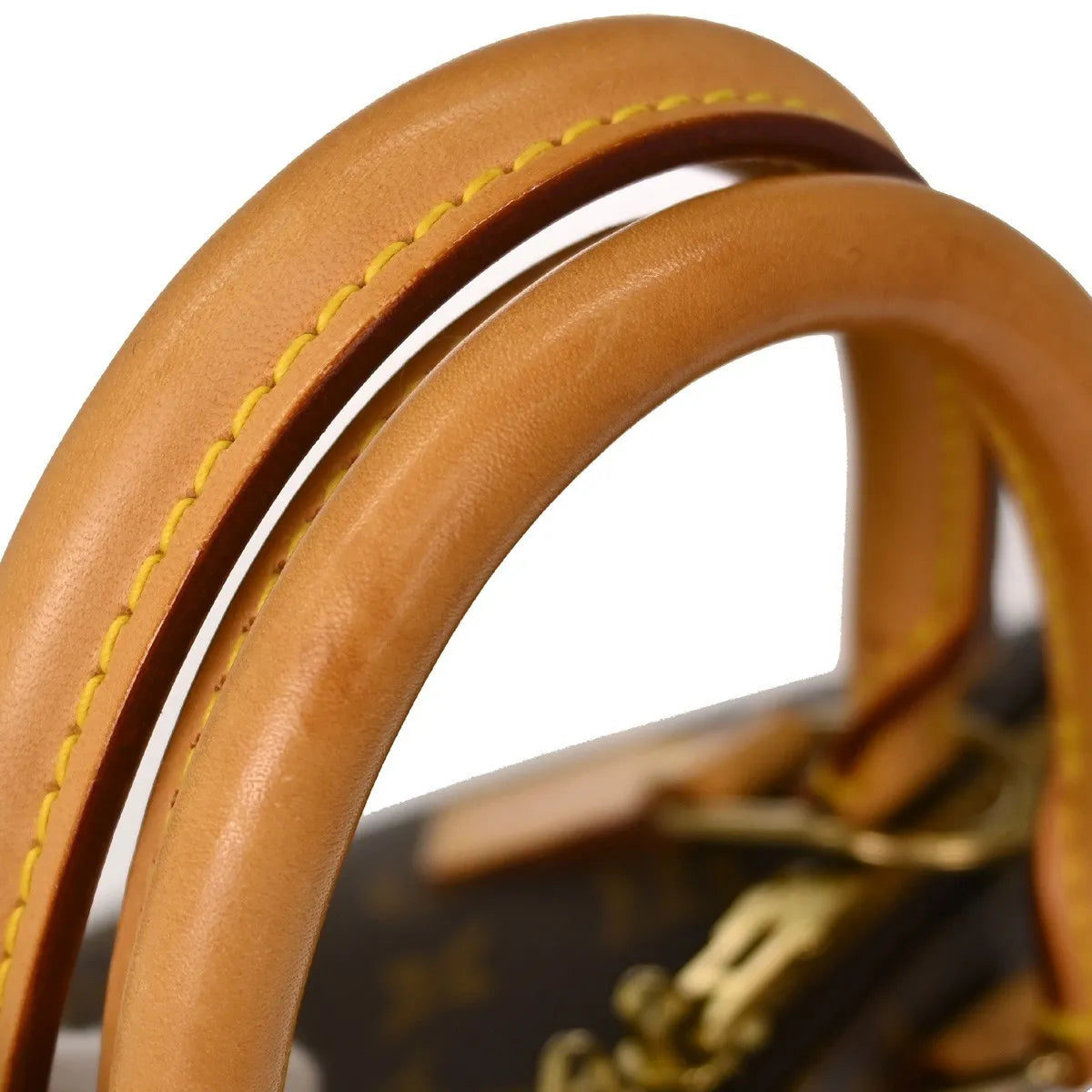 Louis Vuitton Alma Monogram Canvas, Brown, Canvas, Handbag