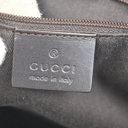 Gucci Vintage GG Coated Canvas, Brown, Canvas, Shoulder Bag