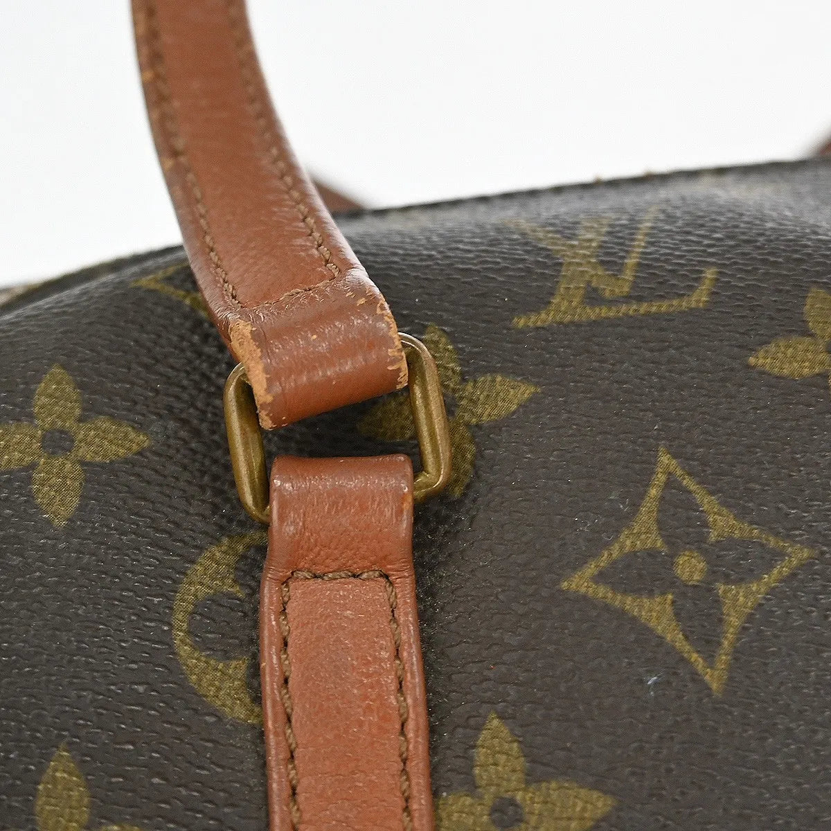 Louis Vuitton Papillon Monogram Canvas, Brown, Canvas, Handbag