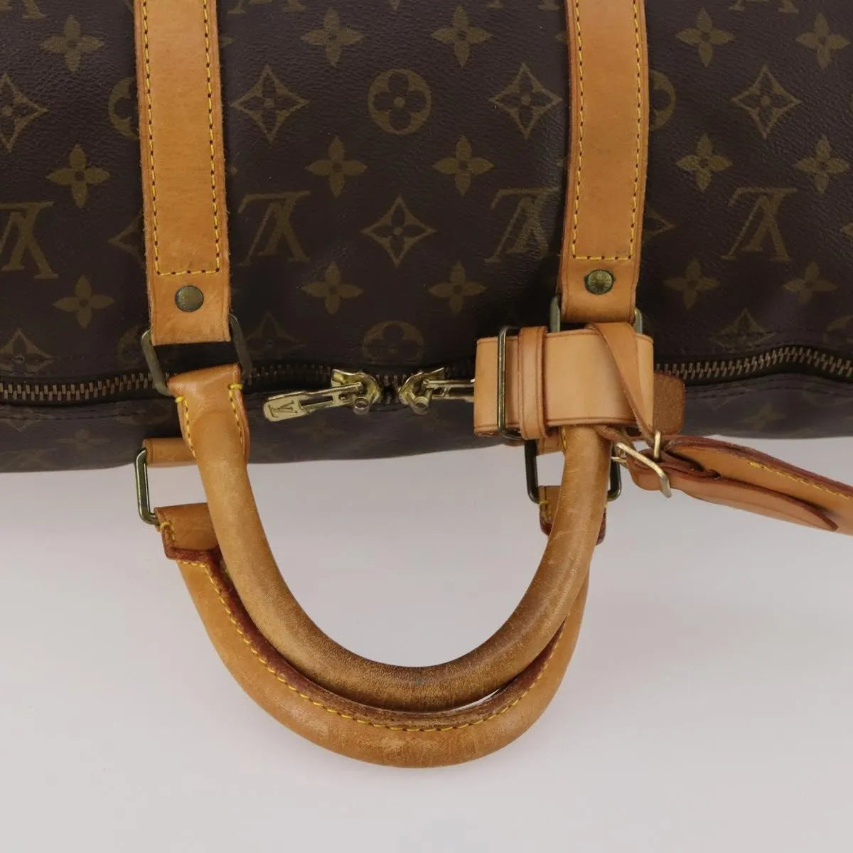 Louis Vuitton Keepall Monogram Canvas, Brown, Canvas, Travel Bag