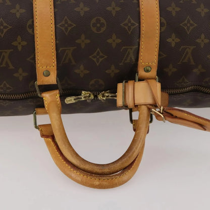Louis Vuitton Keepall Monogram Canvas, Brown, Canvas, Travel Bag