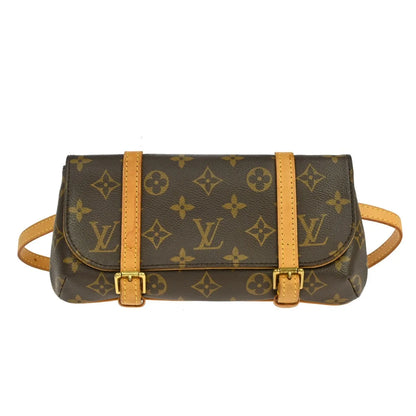 Louis Vuitton Marelle Waist Monogram Canvas, Brown, Canvas, Clutch