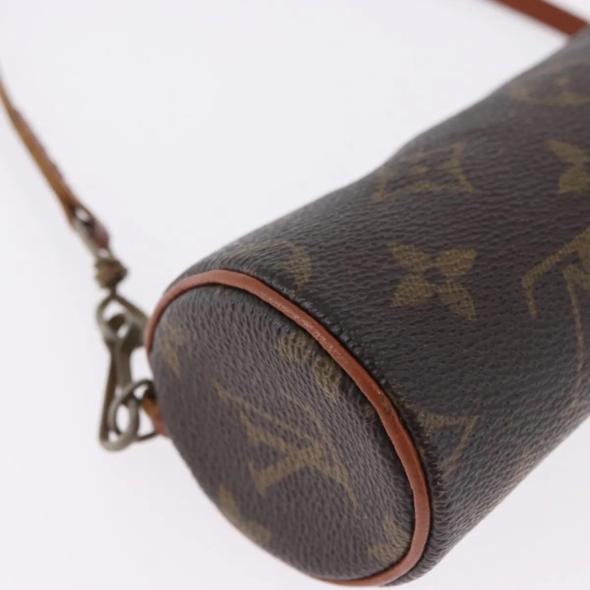 Louis Vuitton Papillon Pochette Monogram Canvas, Brown, Canvas, Clutch