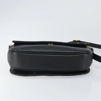 Burberry Vintage Leather, Black, Leather, Shoulder Bag
