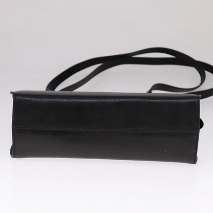 Salvatore Ferragamo Vintage Leather, Black, Leather, Shoulder Bag