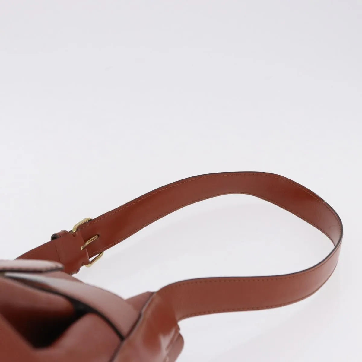 Louis Vuitton Vintage Sac d'Epaule Handbag Epi, Brown, Leather, Shoulder Bag