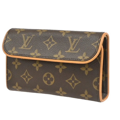 Louis Vuitton Florentine Waist Monogram Canvas, Brown, Canvas, Clutch