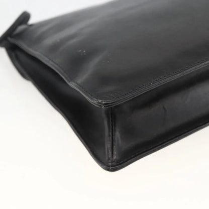 Givenchy Vintage 4G Leather, Black, Leather, Shoulder Bag