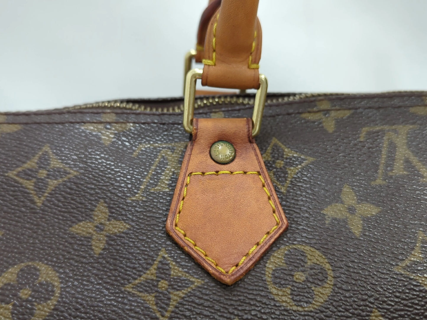 Louis Vuitton Speedy Monogram Canvas, Brown, Canvas, Handbag