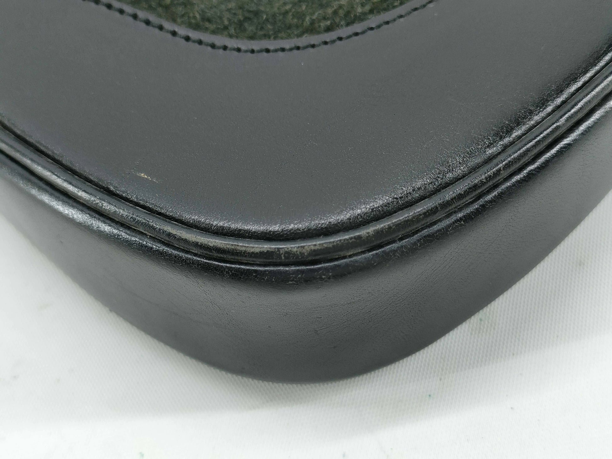 Gucci Jackie Hobo Suede and leather, Black, Leather, Shoulder Bag