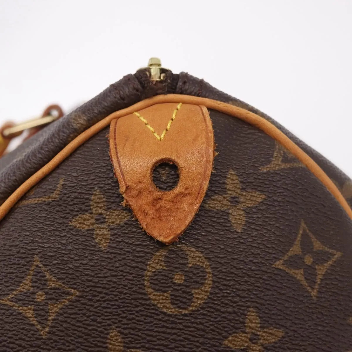 Louis Vuitton Speedy Monogram Canvas, Brown, Canvas, Handbag