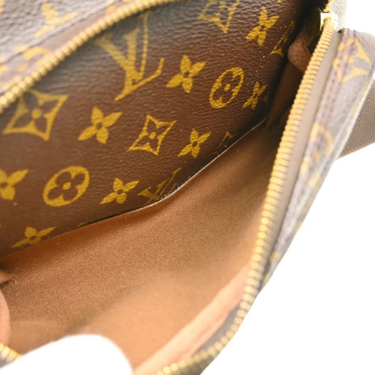 Louis Vuitton Vintage Montsouris Monogram Canvas, Brown, Canvas, Backpack