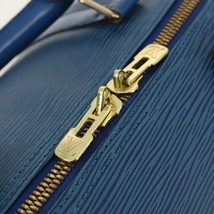Louis Vuitton Keepall Epi Leather, Blue, Leather, Travel Bag