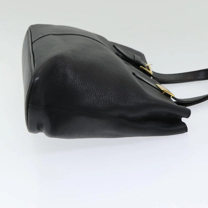 Burberry Vintage Leather, Black, Leather, Handbag
