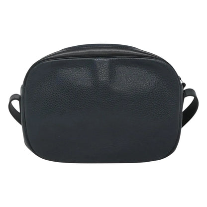 Christian Dior Vintage Leather, Navy, Leather, Shoulder Bag