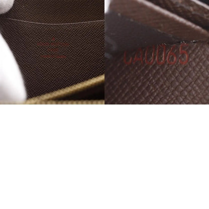 Louis Vuitton Zippy Organizer Damier, Brown, Canvas, Wallet
