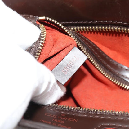 Louis Vuitton Venice Sac Plat Damier, Brown, Canvas, Tote Bag
