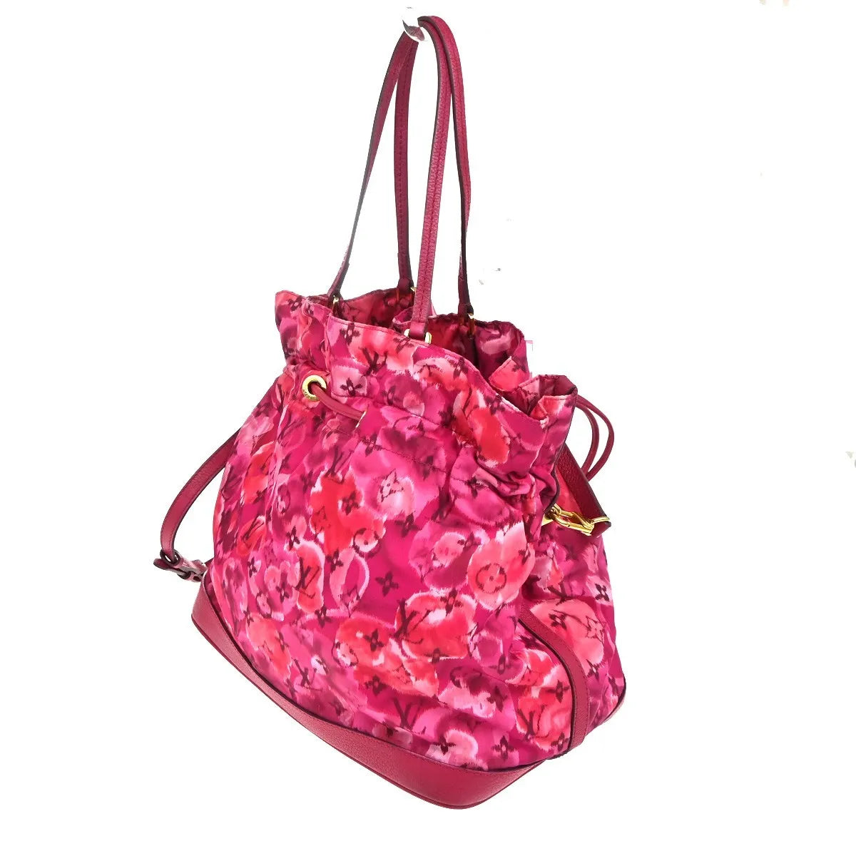 Louis Vuitton Noefull Ikat Nylon, Pink, Nylon, Shoulder Bag