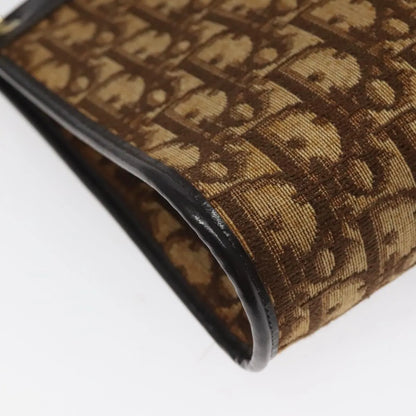 Christian Dior Vintage Trotter Canvas, Brown, Canvas, Shoulder Bag