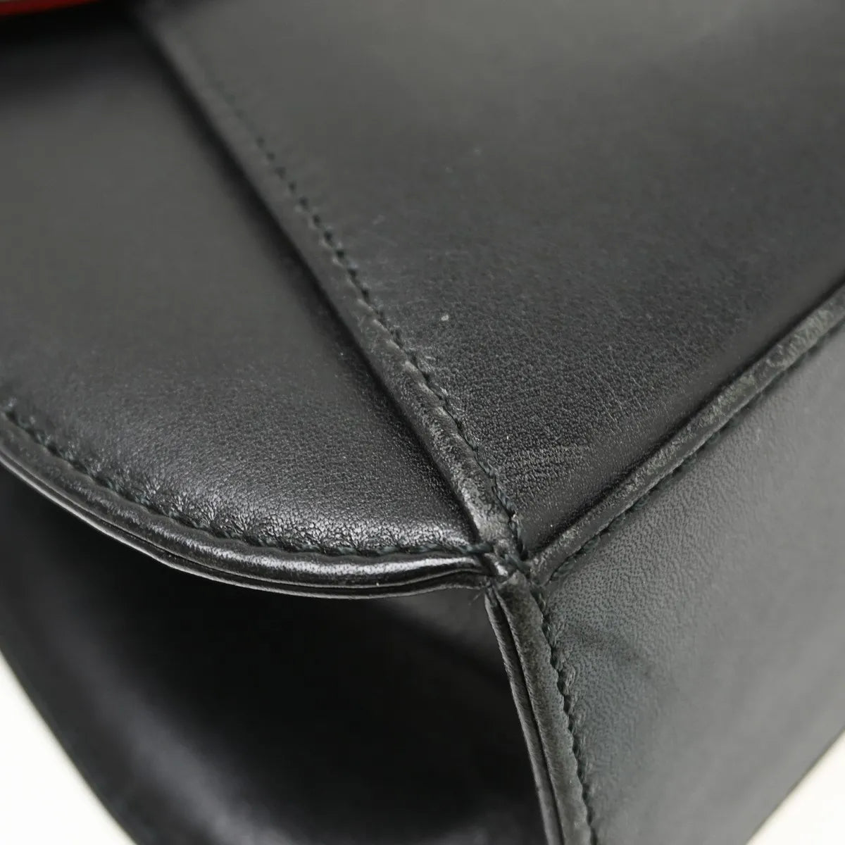 Cartier Panthère Leather, Black, Leather, Handbag
