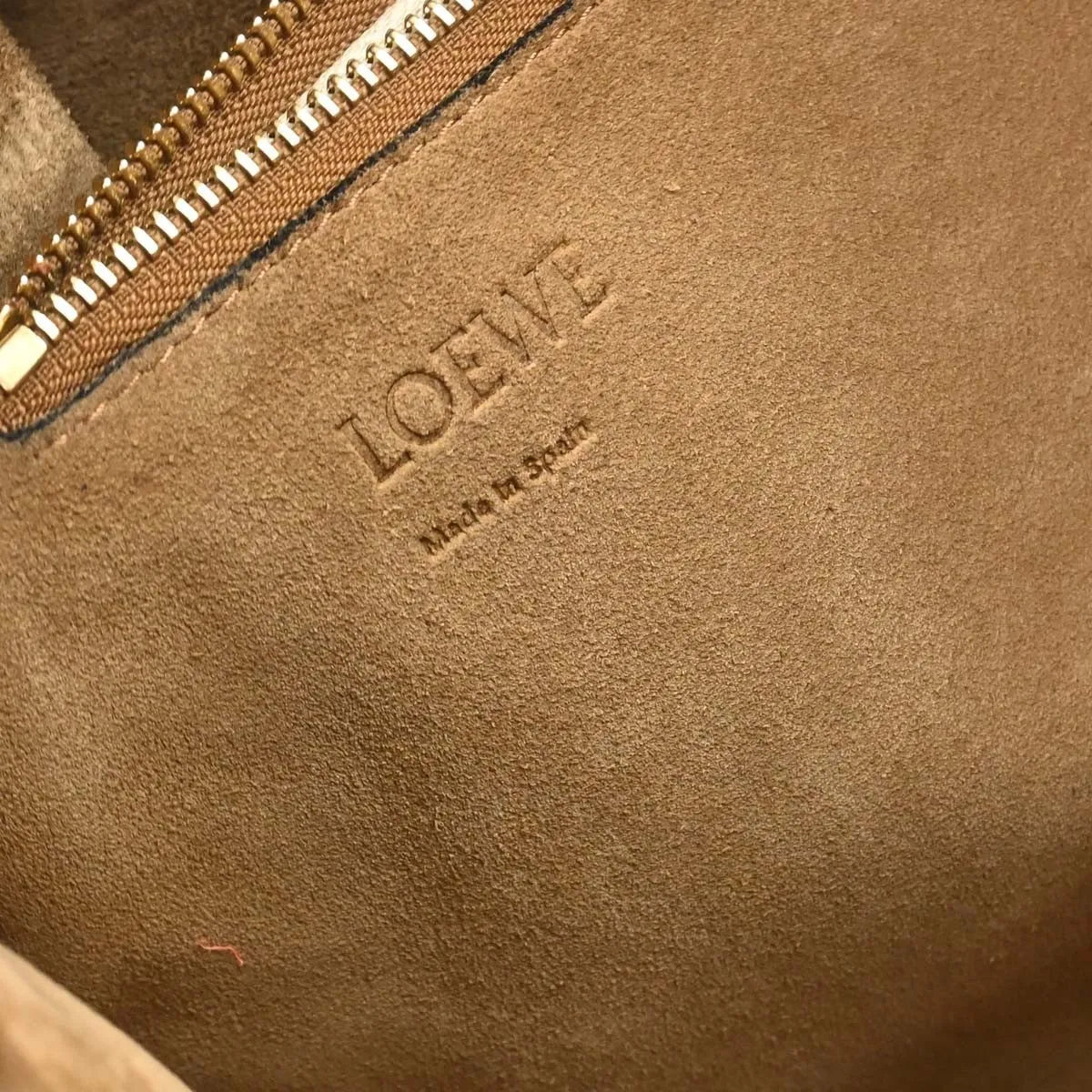 Loewe Gate Tote Leather, Black, Leather, Tote Bag