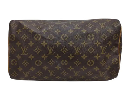 Louis Vuitton Speedy Monogram Canvas, Brown, Canvas, Handbag