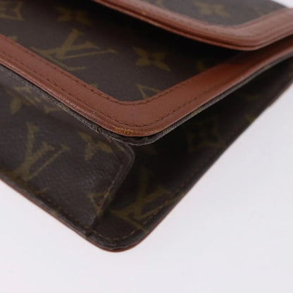 Louis Vuitton Dame Pochette Monogram Canvas, Brown, Canvas, Clutch