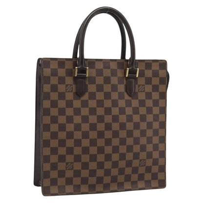 Louis Vuitton Venice Sac Plat Damier, Brown, Canvas, Tote Bag