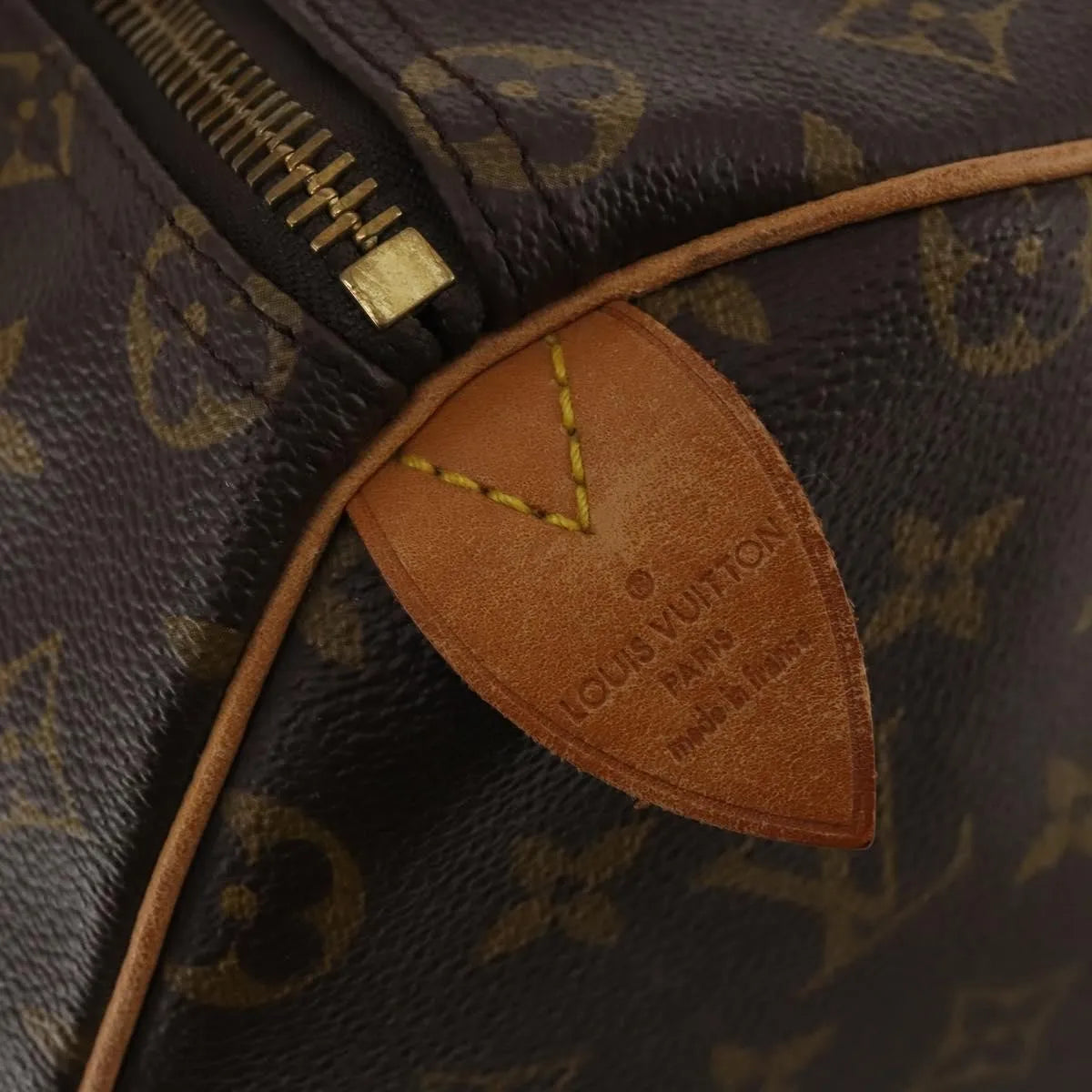 Louis Vuitton Keepall Monogram Canvas, Brown, Canvas, Travel Bag