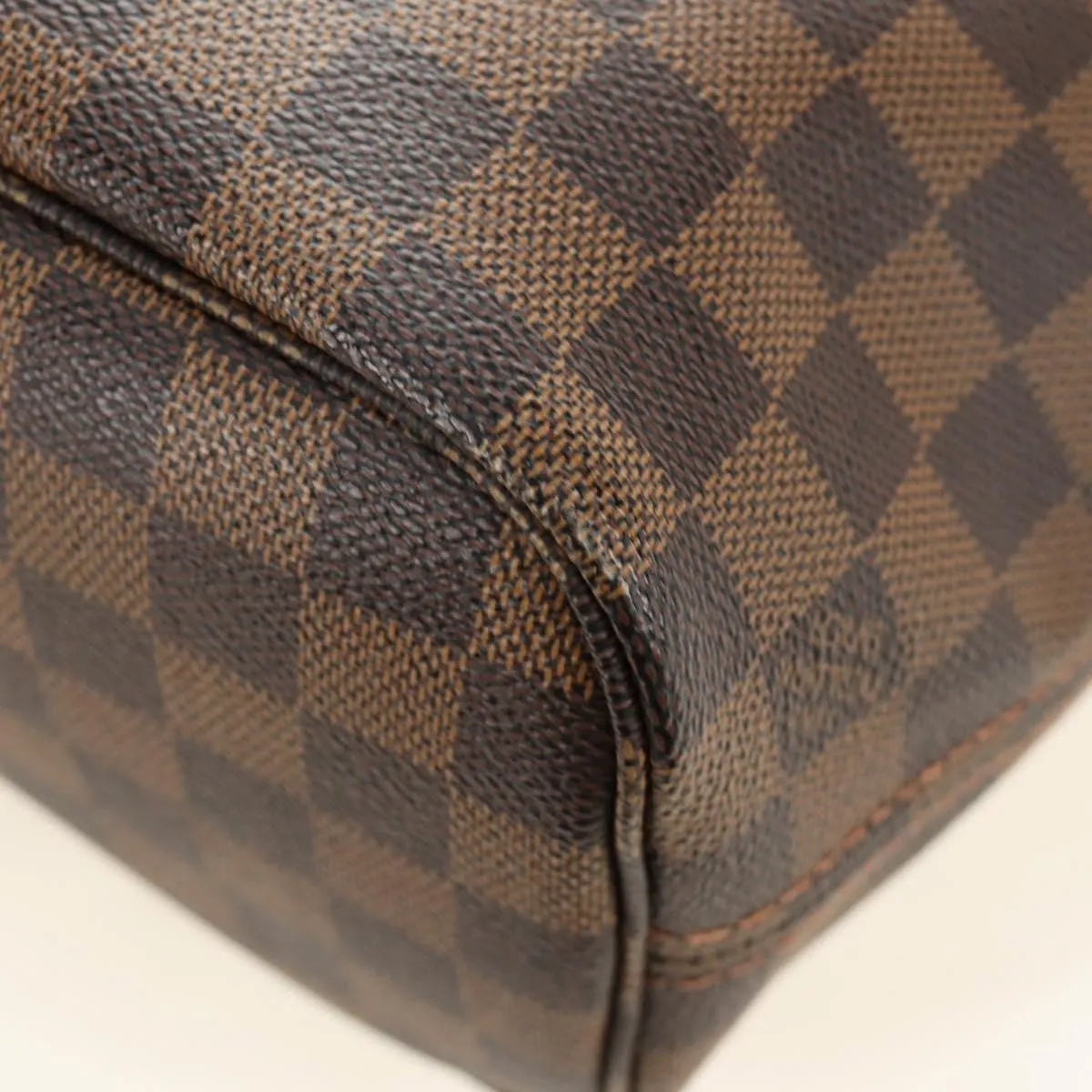Louis Vuitton Neverfull Tote Damier, Brown, Canvas, Tote Bag