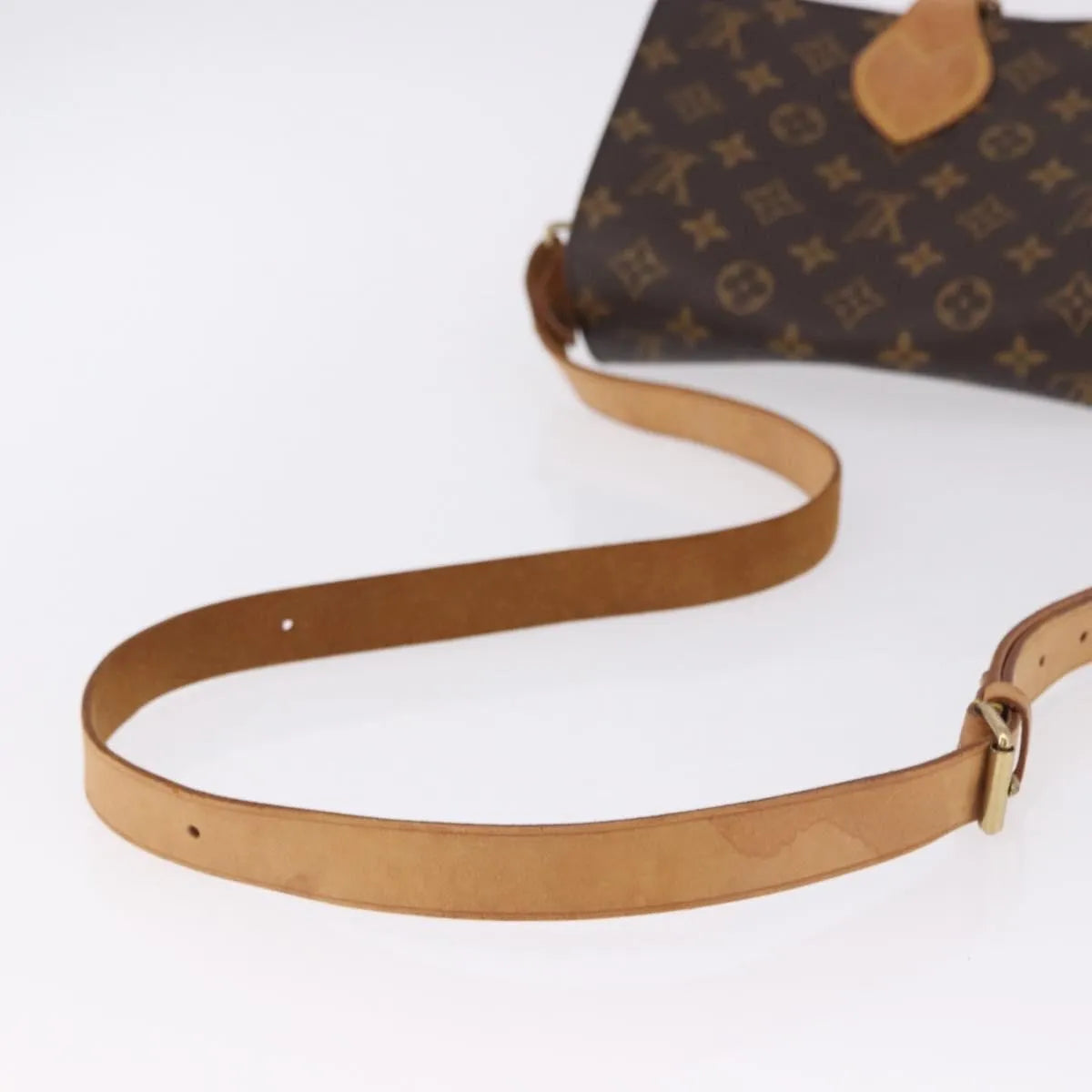 Louis Vuitton Cartouchiere Monogram, Brown, Canvas, Shoulder Bag